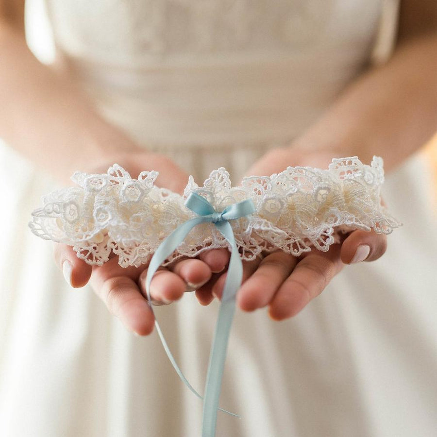 liga de novia Something Blue Wedding Garters & Ideas | Blue Bridal Garter Sets