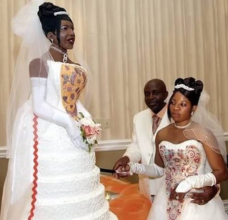 tarta de boda figura de novia