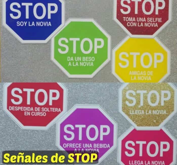señales de stop