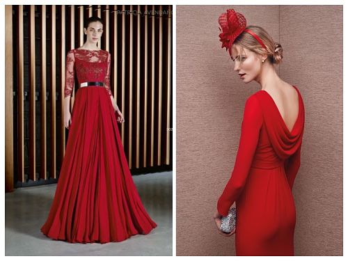 descubre los 148 vestidos rojos y complementos para bodas