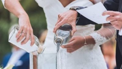ritual de agua boda